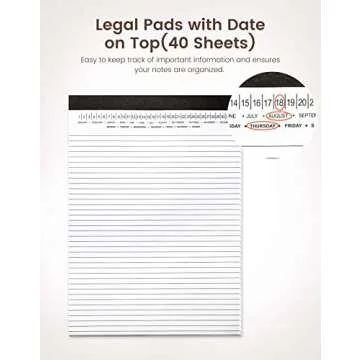 Mymazn Clipboard with Storage, Clipboards Folio with Refillable 11"x8.5" Legal Pads,5 Extra Folders with Storage 10 Pockets for Documents, Portfolio Binder with Pen Holder for Men Women (Leopard)