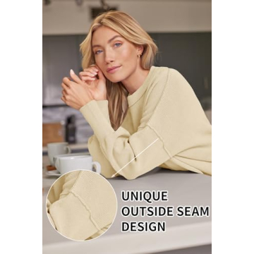 LILLUSORY Oversized Batwing Sweater for Chic Comfort