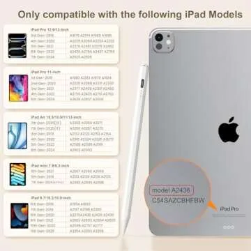 Hastraith Stylus Pen for iPad - Fast Charge & Precision