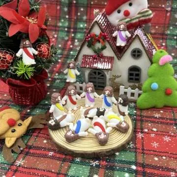 KIDHABE 25 Pcs Little Jesus Figures for Easter Gifts