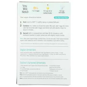 Organic Gluten Free Brownie Mix by Namaste Foods 16 oz