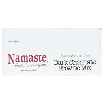 Namaste Foods Gluten Free Organic Dark Chocolate Brownie Mix, 16 oz