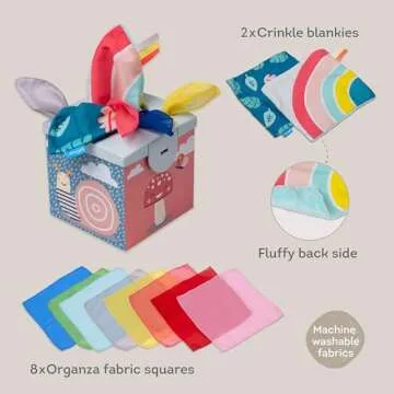 Engaging Taf Toys Sensory Wonder Tissue Box for Toddlers