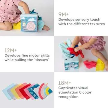 Engaging Taf Toys Sensory Wonder Tissue Box for Toddlers