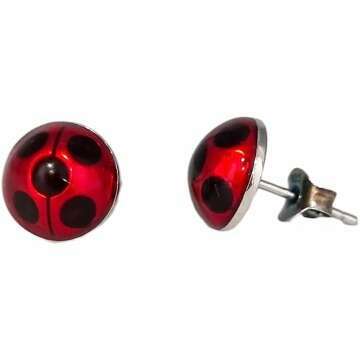 Ladybug Earrings - Perfect for Miraculous Fans