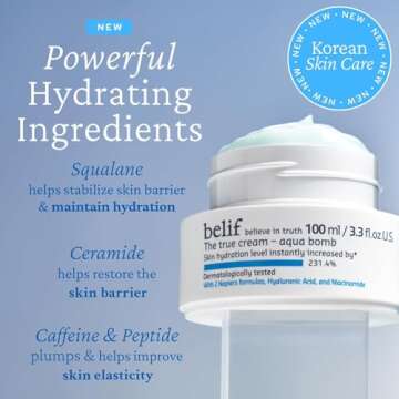 belif Aqua Bomb Hydrating Moisturizer with Niacinamide