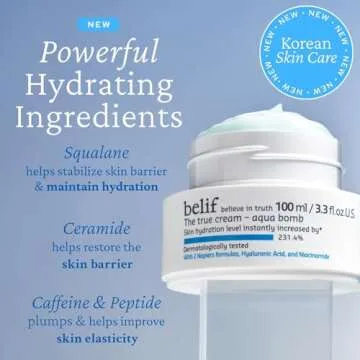 belif Aqua Bomb Hydrating Moisturizer with Niacinamide