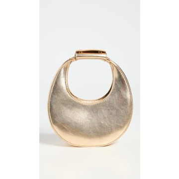 Stylish STAUD Women's Good Night Moon Bag in Gold