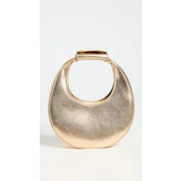 Stylish STAUD Women's Good Night Moon Bag in Gold