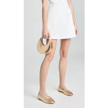 Stylish STAUD Women's Good Night Moon Bag in Gold