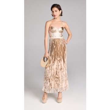 Stylish STAUD Women's Good Night Moon Bag in Gold