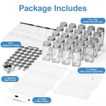 Brippo Spice Drawer Organizer Efficient Kitchen Storage Solution