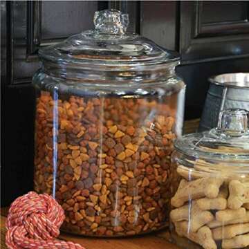 Anchor Hocking 0.5 Gallon Glass Storage Jar for All Needs