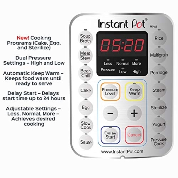 Instant Pot Duo Plus 9-in-1 Pressure Cooker for Fast Meals