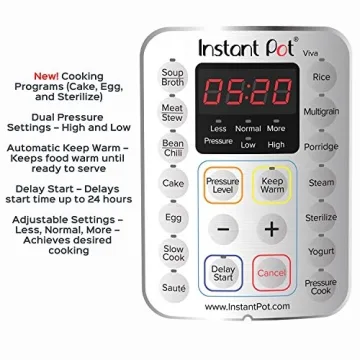 Instant Pot Duo Plus 9-in-1 Pressure Cooker for Fast Meals