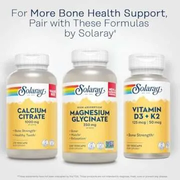 Solaray Magnesium Glycinate High Absorption Relaxation Support