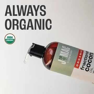 Organic Fractionated Coconut Oil for Skin and Hair Care
