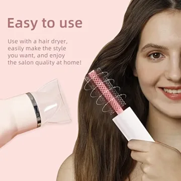 RHOS Travel Hair Brush for All Hair Types - Compact & Stylish