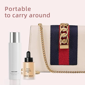 RHOS Travel Hair Brush for All Hair Types - Compact & Stylish