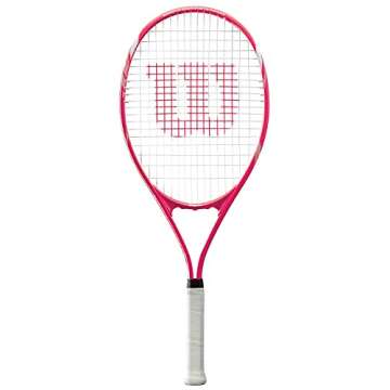 Wilson Tempest Pro Lite Tennis Racquet Bundled with an Advantage II Tennis Bag (Pink/White) - Best R...