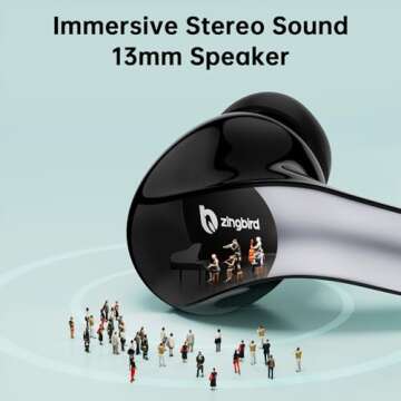 ZINGBIRD X15 Wireless Earbuds 60Hrs Playtime Bluetooth
