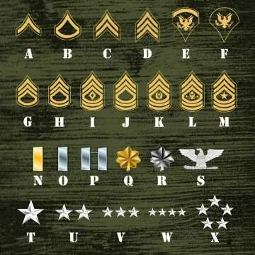 Personalized Military Insignia Canvas Art for Veterans