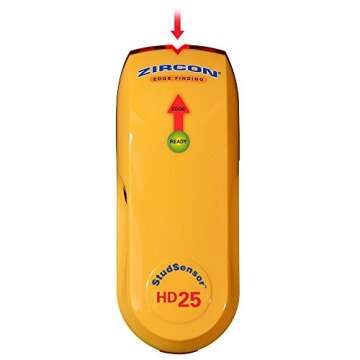 Zircon Corporation StudSensor HD25 Stud Finder - Painless Wall Scanning with Precision Technology