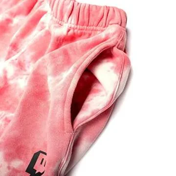 Twitch Tie Dye Jogger Sweatpant Dusty Pink Comfort Style