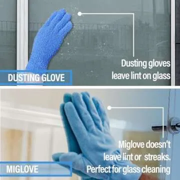 MiGlove Microfiber Cleaning Gloves | Reusable & Versatile