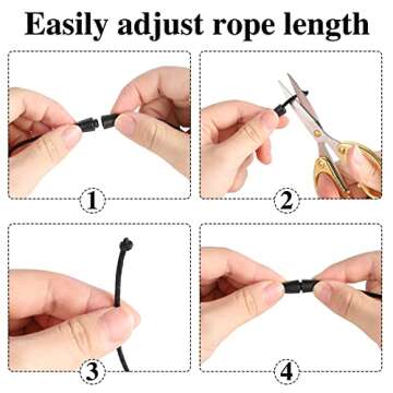 9 in 3 Set Retractable Lanyard for ID Badges, Teacher Lanyard with ID Holder Beaded Lanyards for Women Teacher Appreciation Gifts Stocking Stuffers for Girls