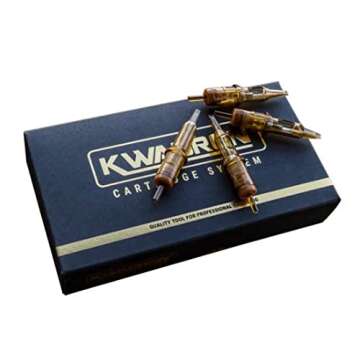 Kwadron Tattoo Cartridge Needles for Precision Tattooing