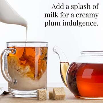 Republic of Tea Cinnamon Plum Tea, Spiced Black Tea Delight