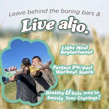 Alio: 3 Flavor Combo Box - Top 9 Allergen Free Protein Bar | High Protein | Nut Free | Low Calorie | Vegan | Gluten Free | non-GMO | Kosher | Plant Based | Amazing Taste! 12 Bars in a Box!