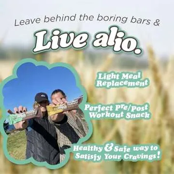 Alio: 3 Flavor Combo Box - Top 9 Allergen Free Protein Bar | High Protein | Nut Free | Low Calorie | Vegan | Gluten Free | non-GMO | Kosher | Plant Based | Amazing Taste! 12 Bars in a Box!