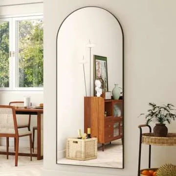 HARRITPURE 71"x30" Arched Full Length Mirror - Modern Home Decor