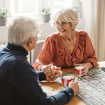 AMMON Tea Infuser 2 Pcs Tea Strainer Stainless Steel Mesh Tea Ball 2.1 Inch Loose Leaf Tea Steeper Tea Filter Infusers Tea Diffuser with Extended Chain Hook
