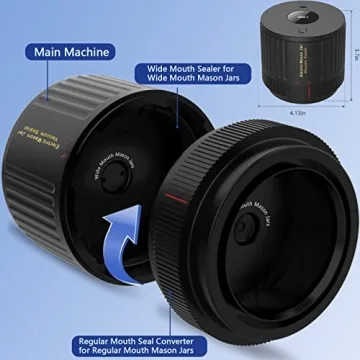 Electric Mason Jar Vacuum Sealer Kit for Jars