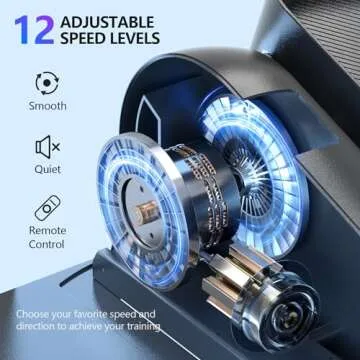 Ellipse Leg Exerciser for Quiet Under Desk Workouts