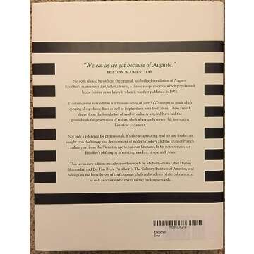 Escoffier: The Complete Guide to the Art of Modern Cookery