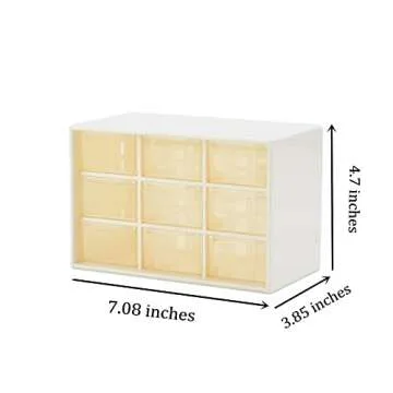 Compact Shoccolt Desktop Drawer Organizer for All Needs