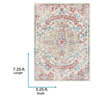 Livabliss Odelia Vintage Bohemian Area Rug for Elegant Homes