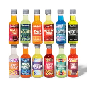 Thoughtfully Cocktails Global Mixer Set - 12 Flavors