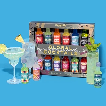 Thoughtfully Cocktails Global Mixer Set - 12 Flavors