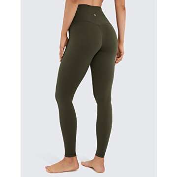 CRZ YOGA Butterluxe Womens Workout Leggings 26.5''- Full Length High Waisted Yoga Pants Buttery Soft...