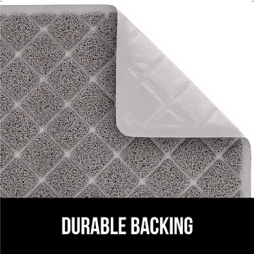 Gorilla Grip Cat Litter Box Mat for Easy Cleaning and Comfort