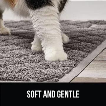 Gorilla Grip Cat Litter Box Mat for Easy Cleaning and Comfort