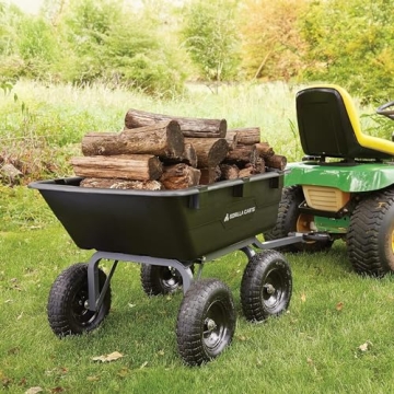 Gorilla Carts Heavy Duty Yard Dump Cart 1200 Lb Capacity