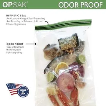 OPSAK Odorproof Dry Bags for Backpacking and Hiking