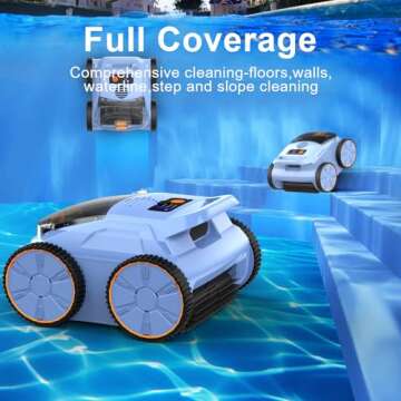 Robotic Pool Vacuum for Inground Pools | Smart Cleaning
