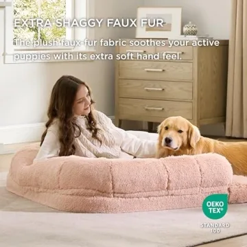 Bedsure Foldable Human Dog Bed for Adults & Pets